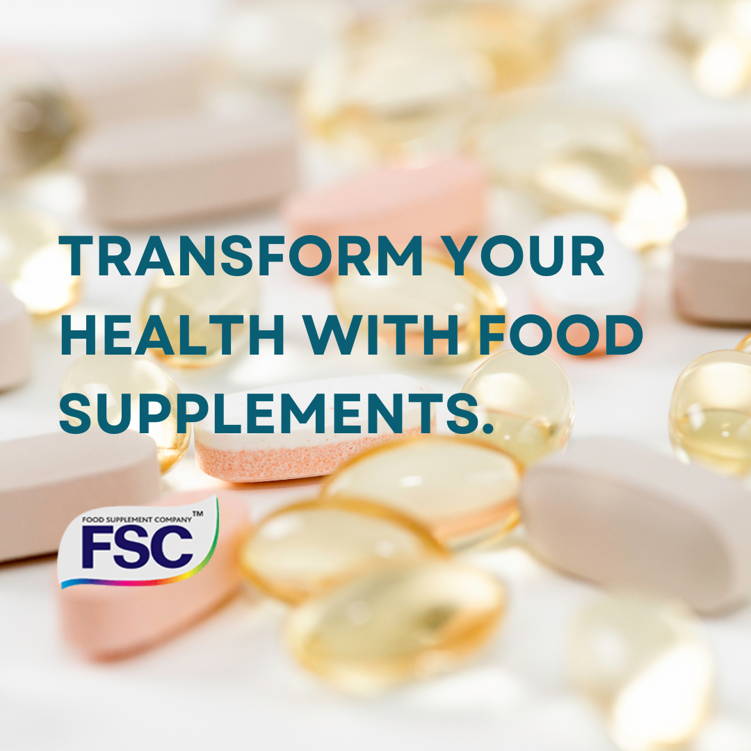 Transform your health with food supplements.
