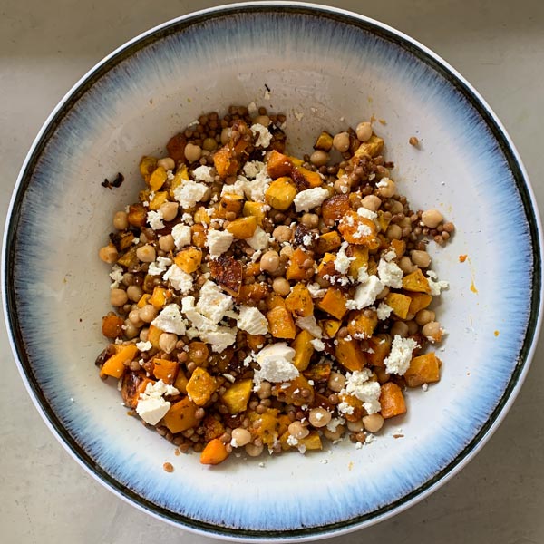 Recipe: Butternut and Pulses Salad